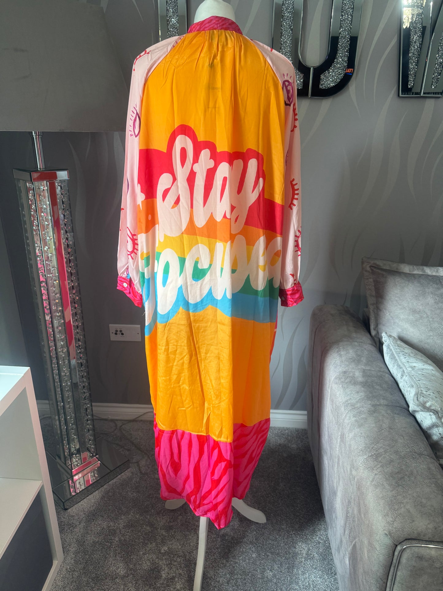 Stay focus shirt dress