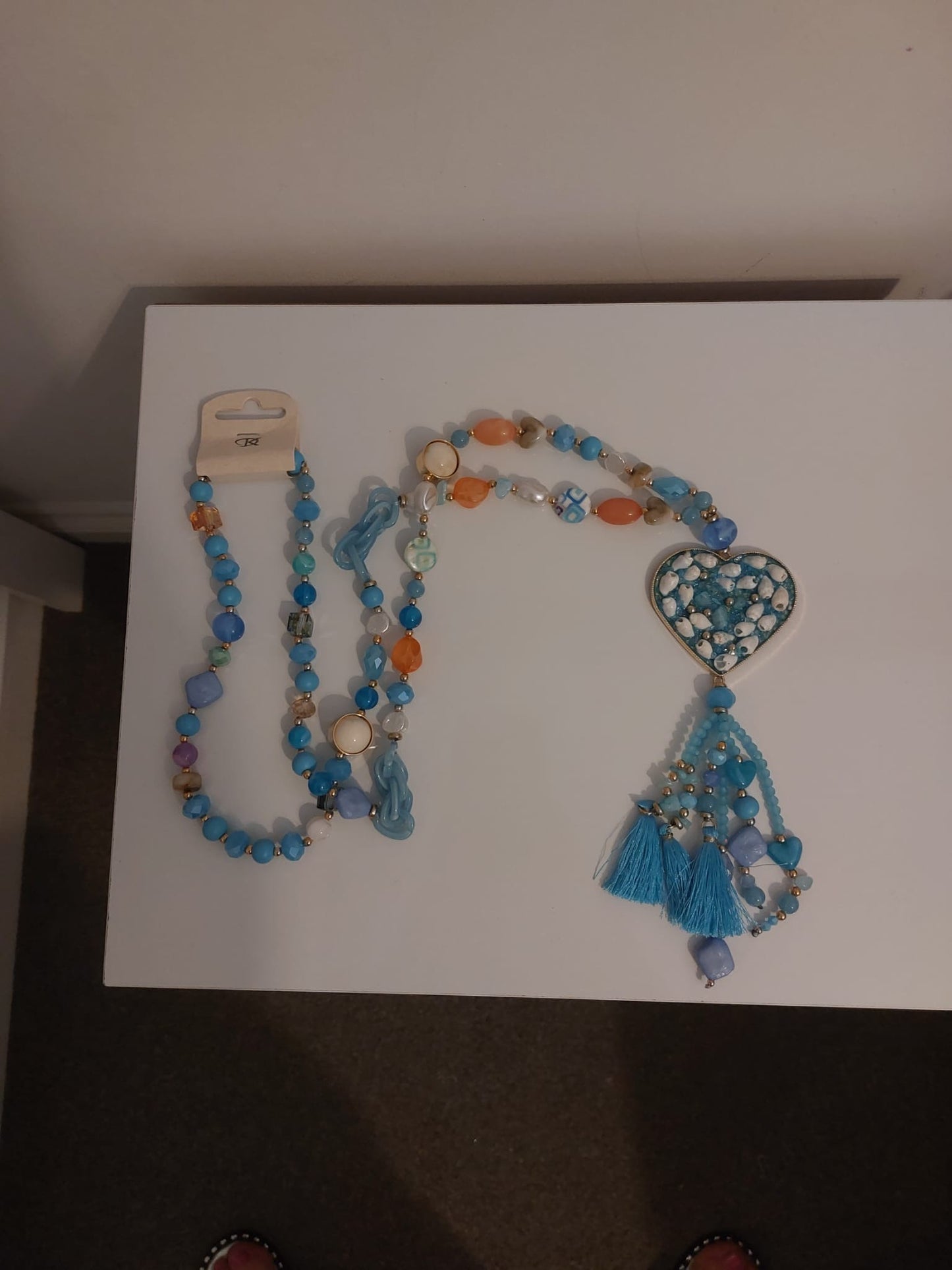 Blue Boho Necklace