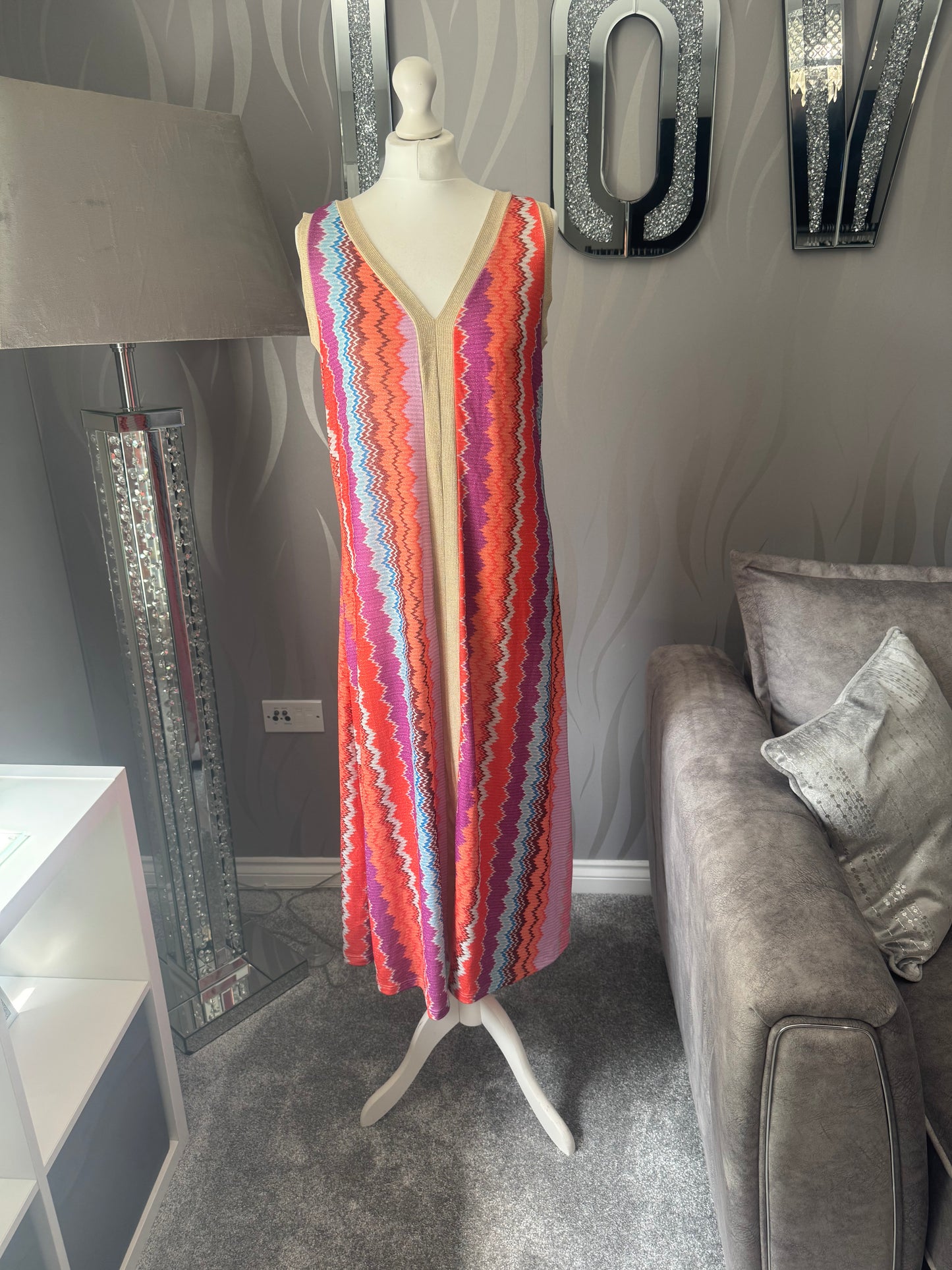 Zigzag missoni dress