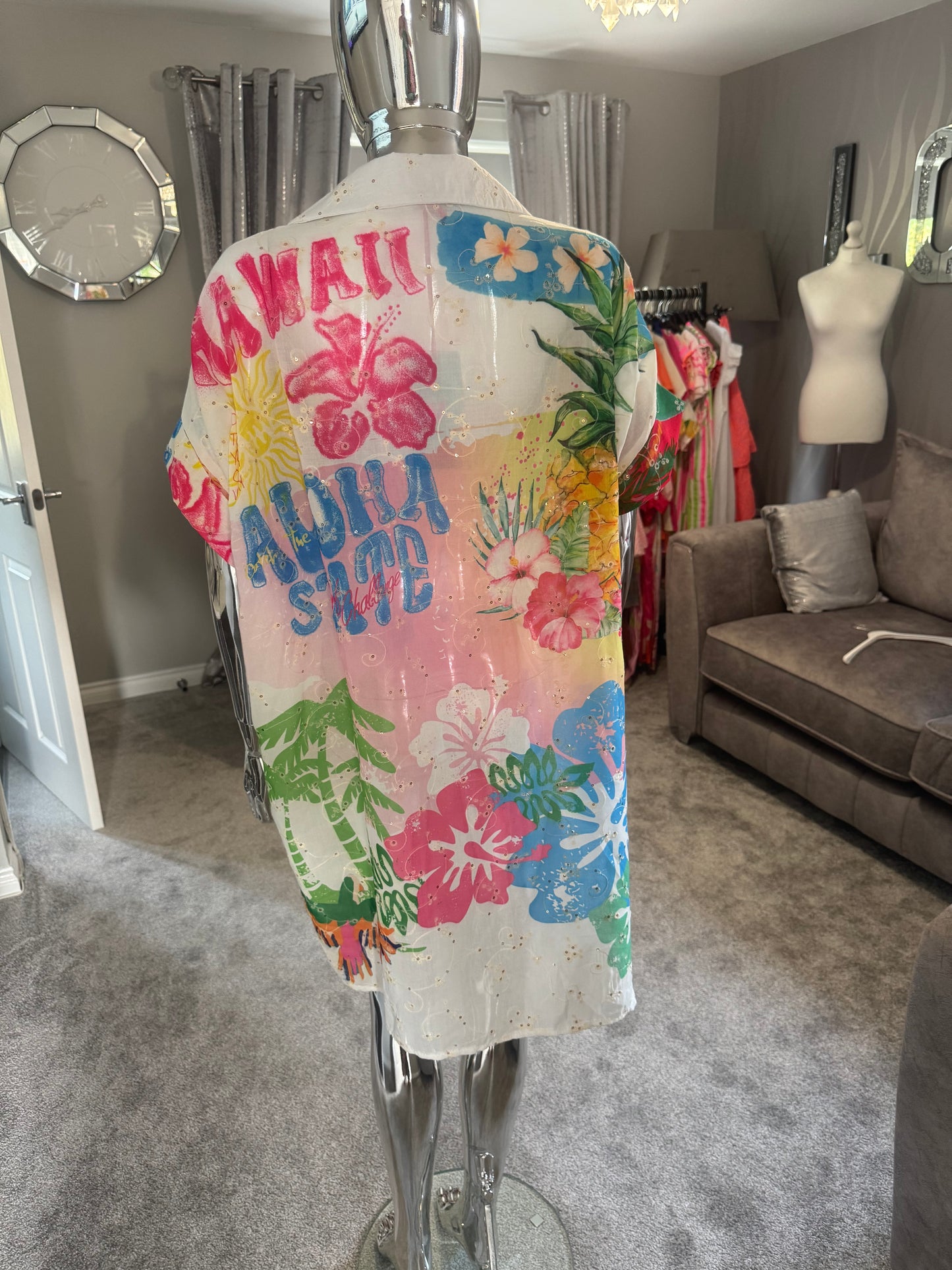 Print blouse