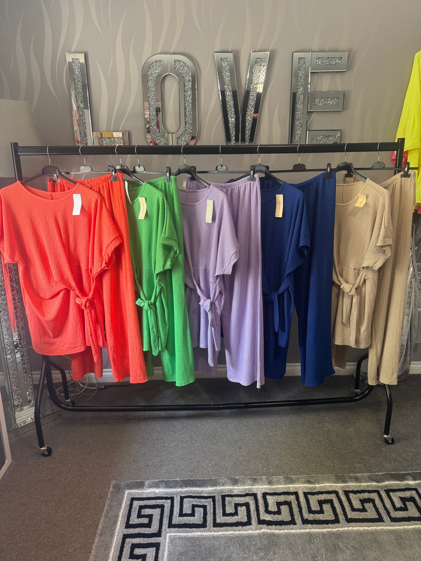 Knotted lounge wear