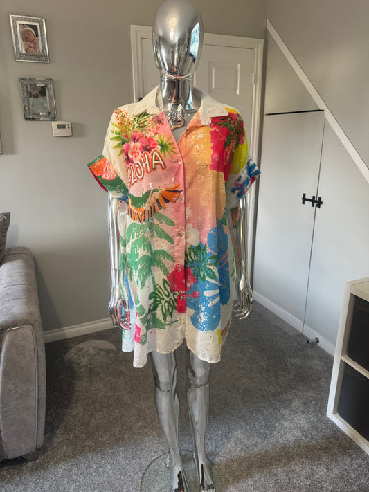 Print blouse