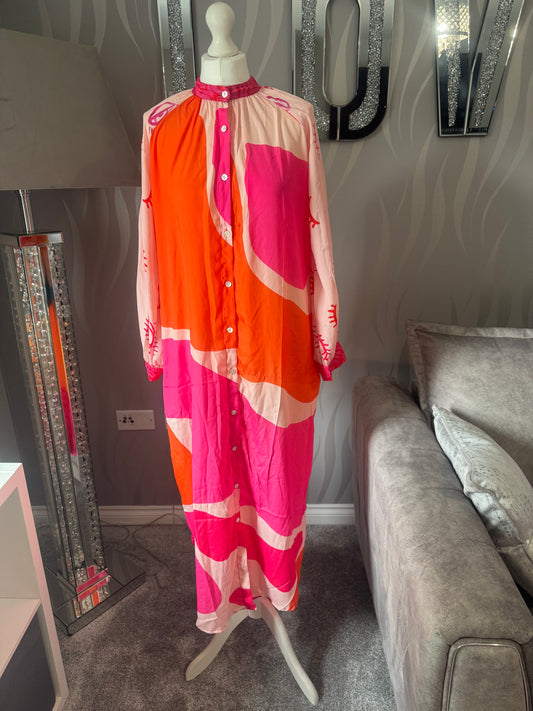 Stay focus shirt dress