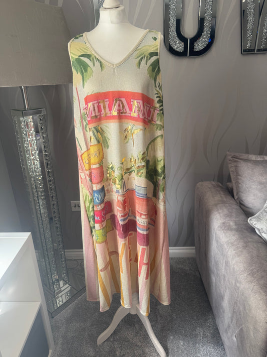 Miami maxi dress