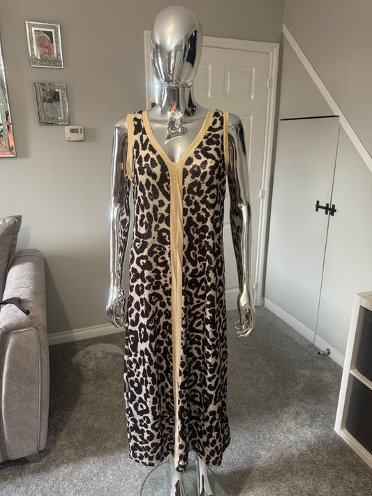 Leopard print missoni dress